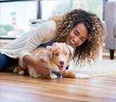 photo of the grounds at Hudson Pointe